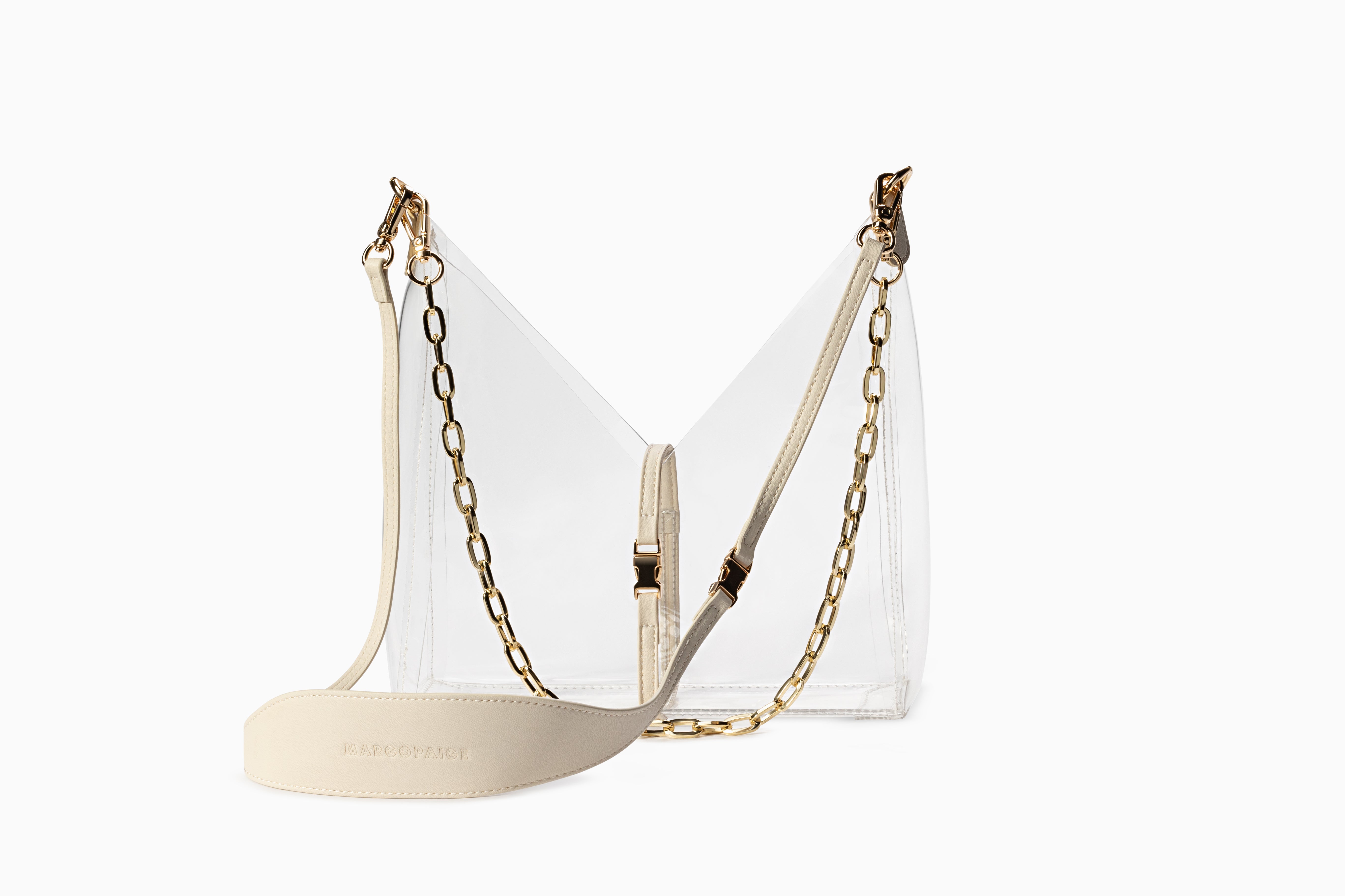 Clear over the shoulder purse online