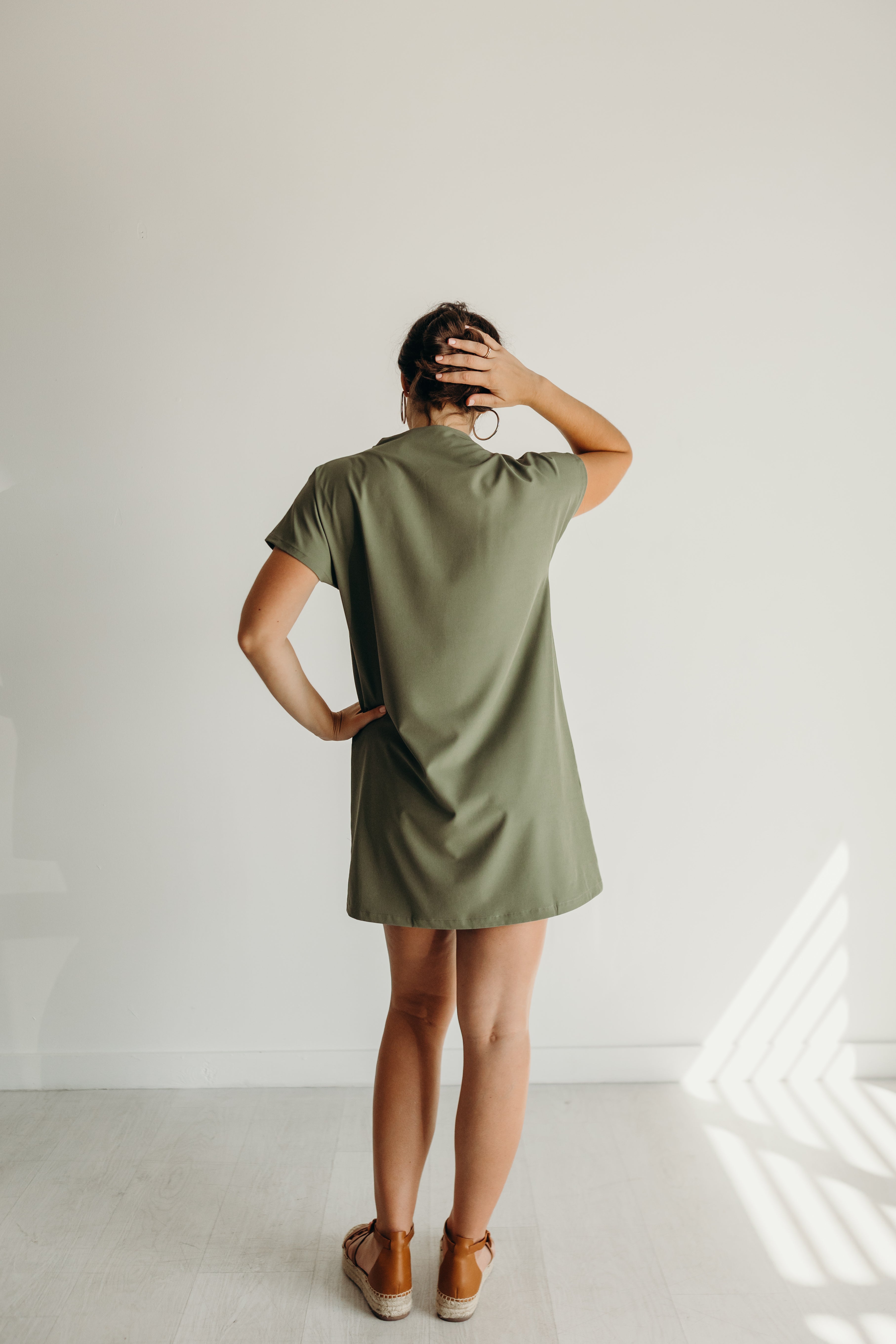 Zip t hotsell shirt dress