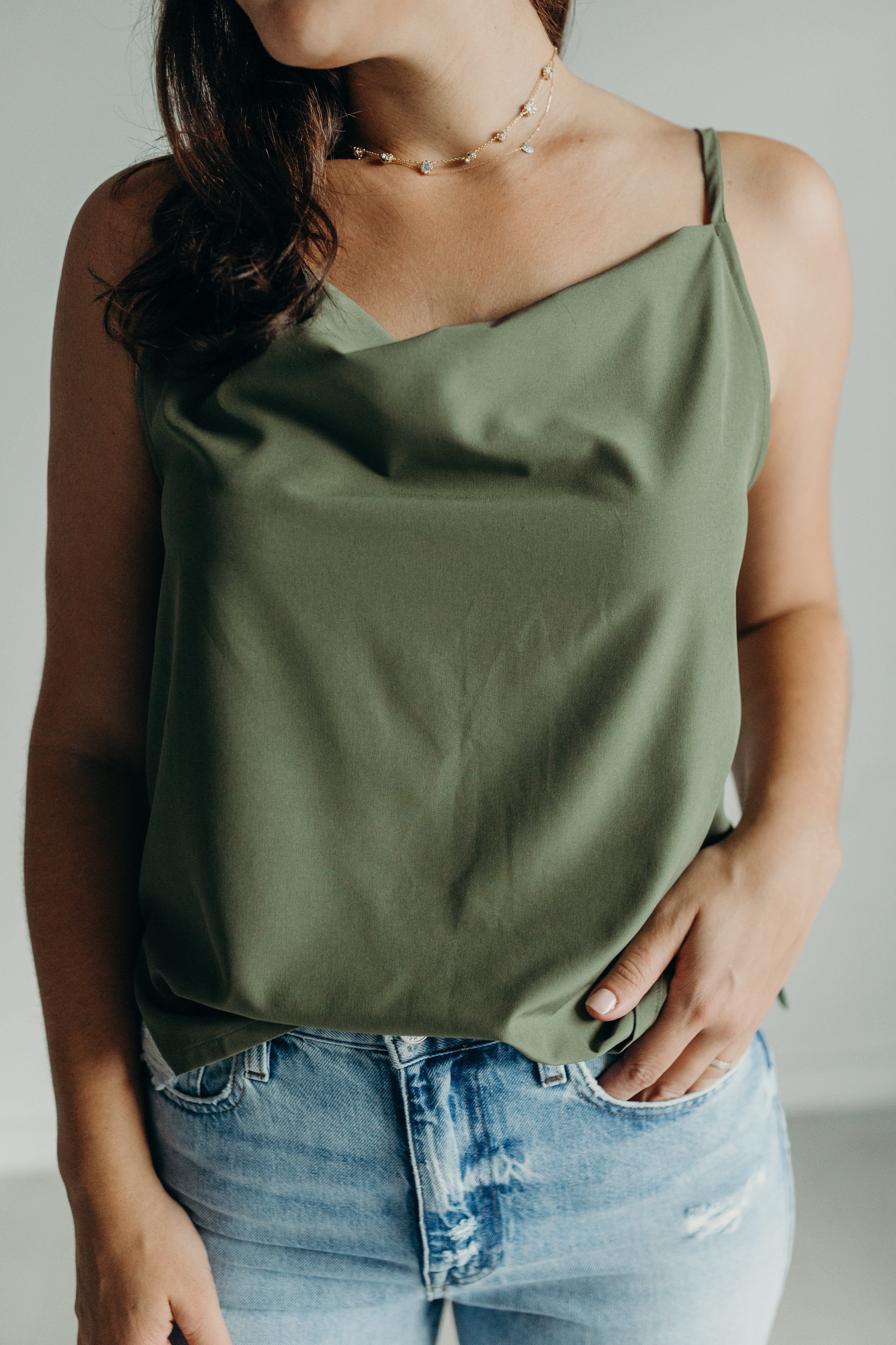 Cowl Neck Cami